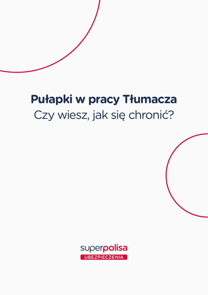 Okładka e-booka Ryzyka w pracy tłumacza i jak się przed nimi zabezpieczyć